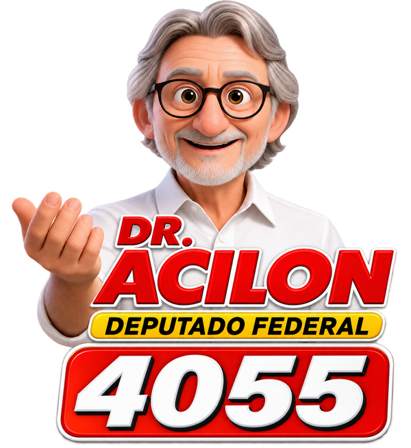 Dr. Acilon com o número 4055